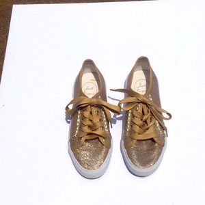 Jack Rogers Carter Glitter Lace-up Sneaker